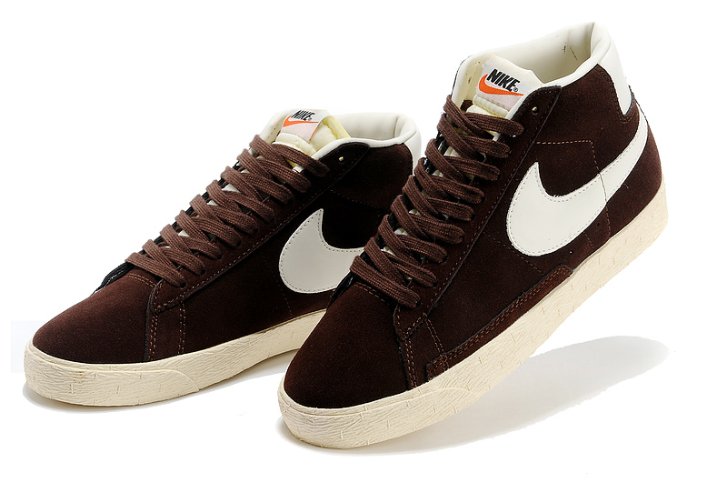 nike blazer mid homme marron