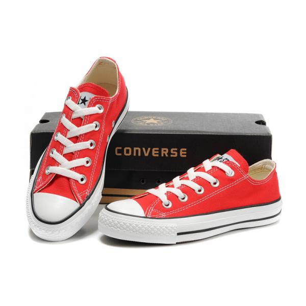 converse courte rouge