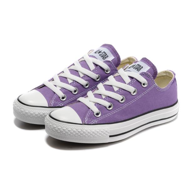 converse enfant violet