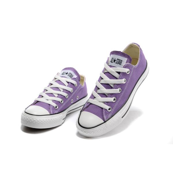 converse basse mauve