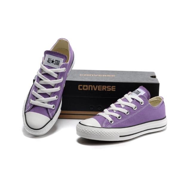 converse basse mauve