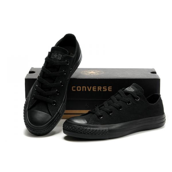 converse all star basse noir femme