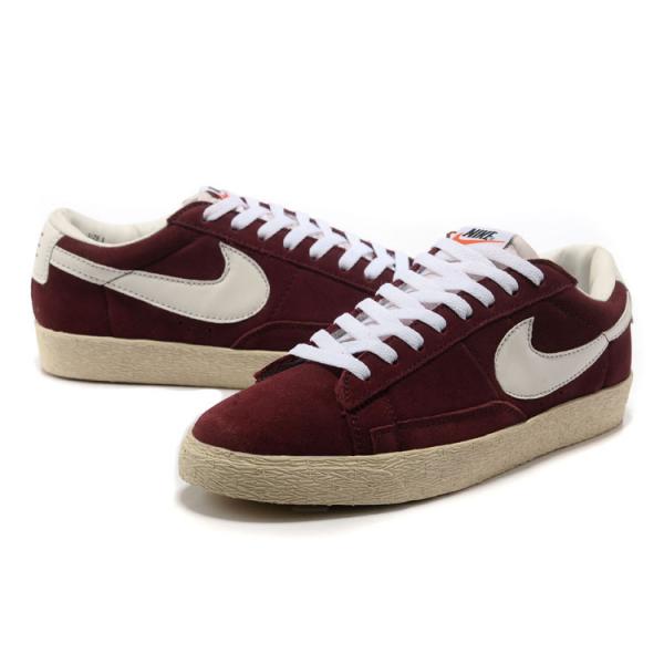 nike blazer low homme bordeaux