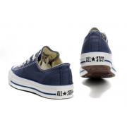converse basse homme bleu