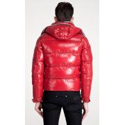 doudoune moncler homme rouge